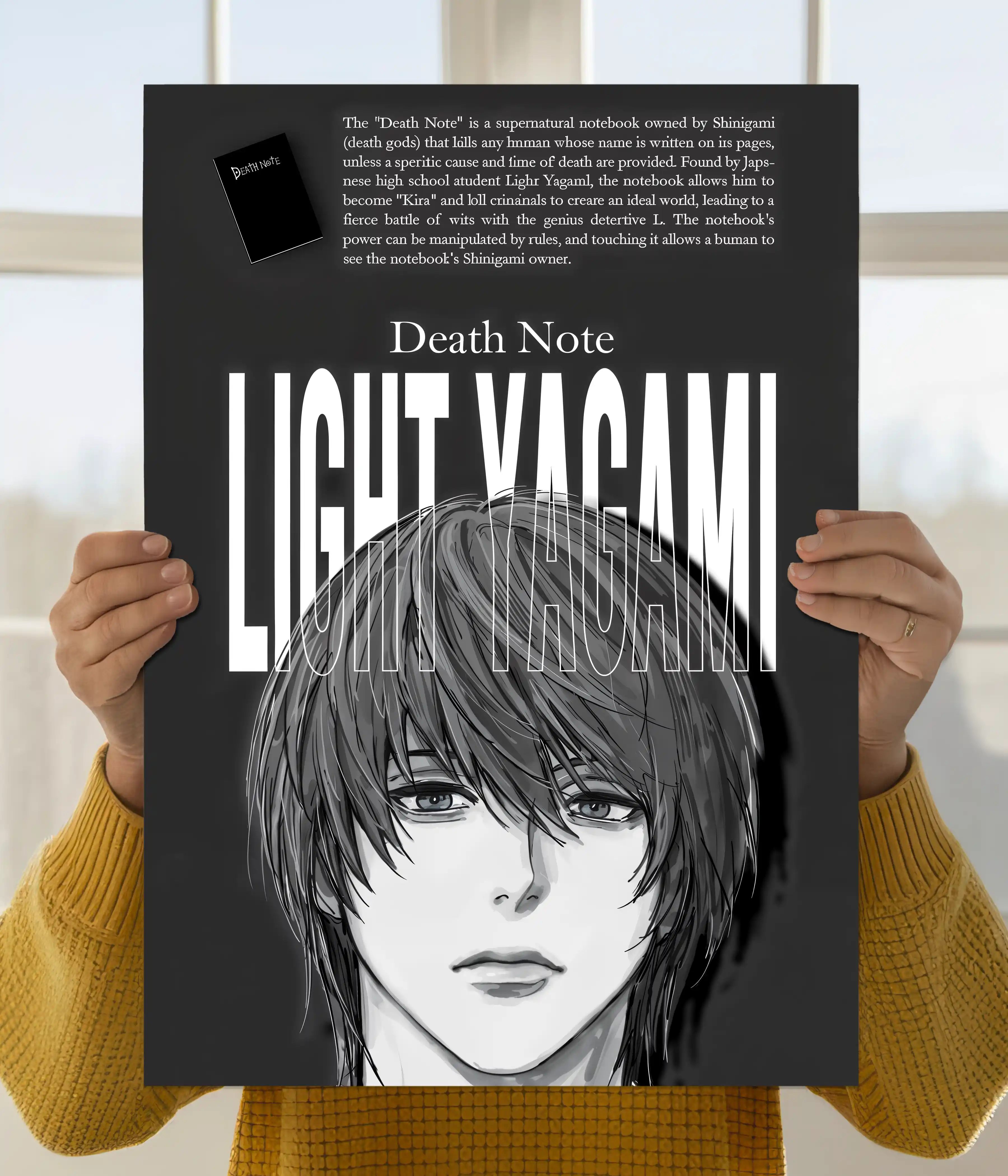 Pinterest Death Note Poster Death Note Wall Posters | Everanta
